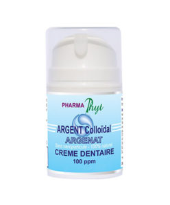 creme dentaire argent colloïdal 50 ml