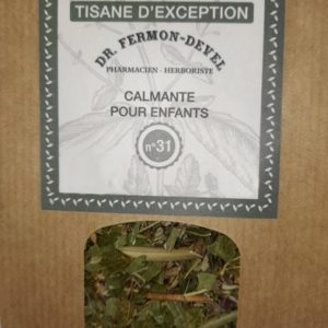 tisane n°31 plantes calmante pour enfants