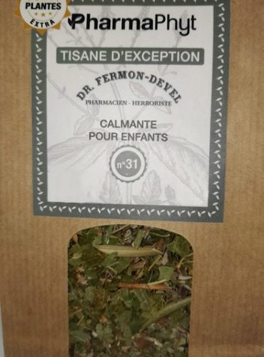 tisane n°31 plantes calmante pour enfants