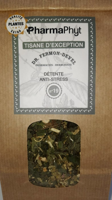 tisane n°19 plantes détente anti stress